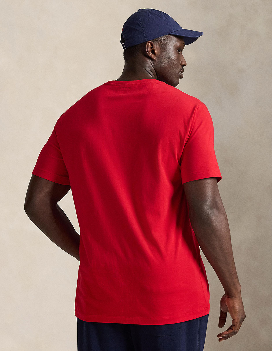 Playera cuello v para hombre 4