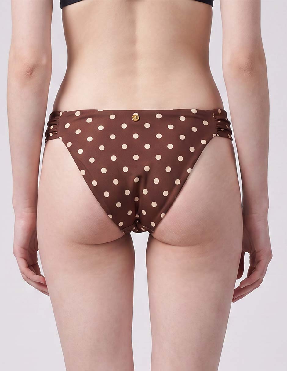 Bikini estampado lunares a la cadera para mujer 2