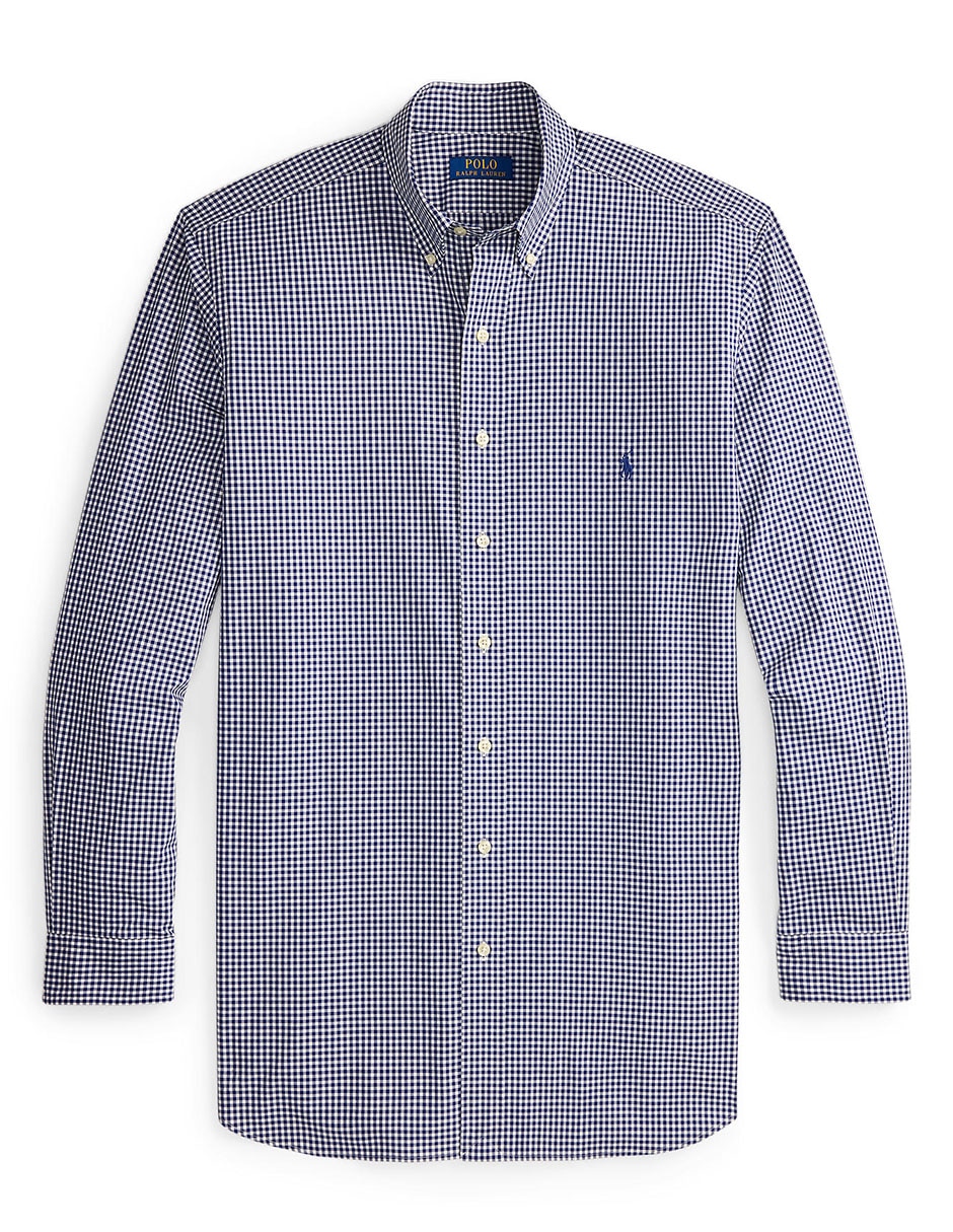 Camisa business casual de algodón manga larga para hombre 3
