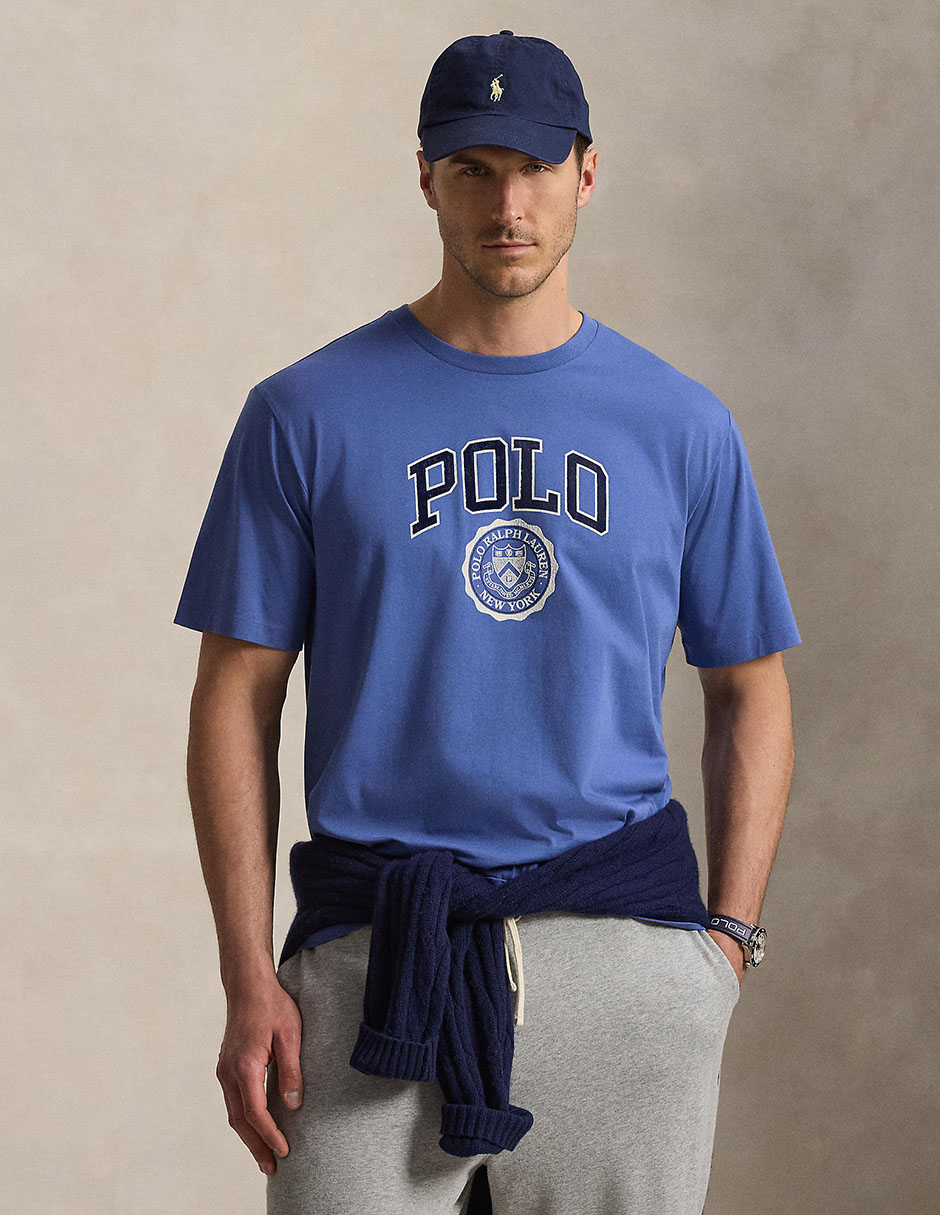 Playera cuello redondo para hombre