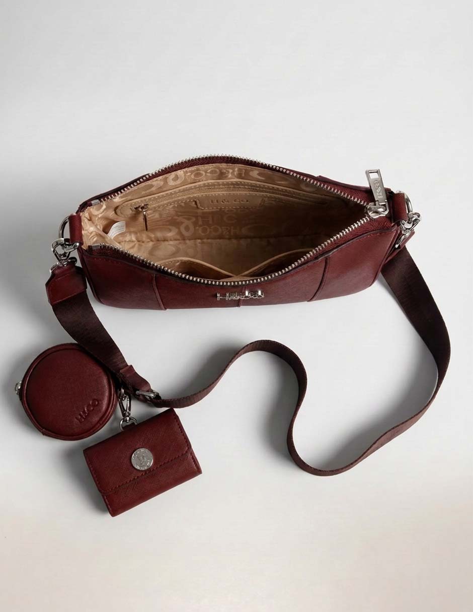 Bolsa crossbody h&co para mujer