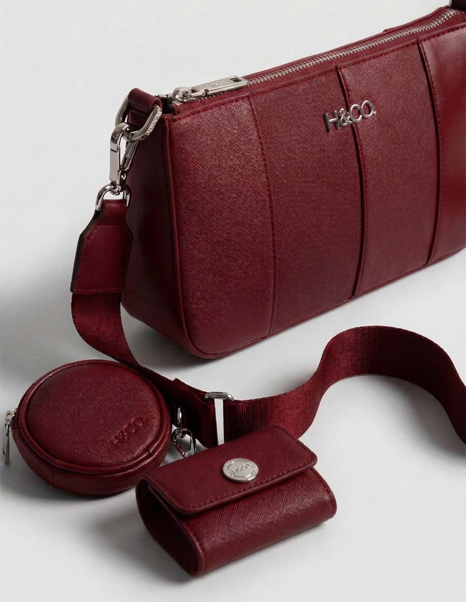 Bolsa crossbody h&co para mujer