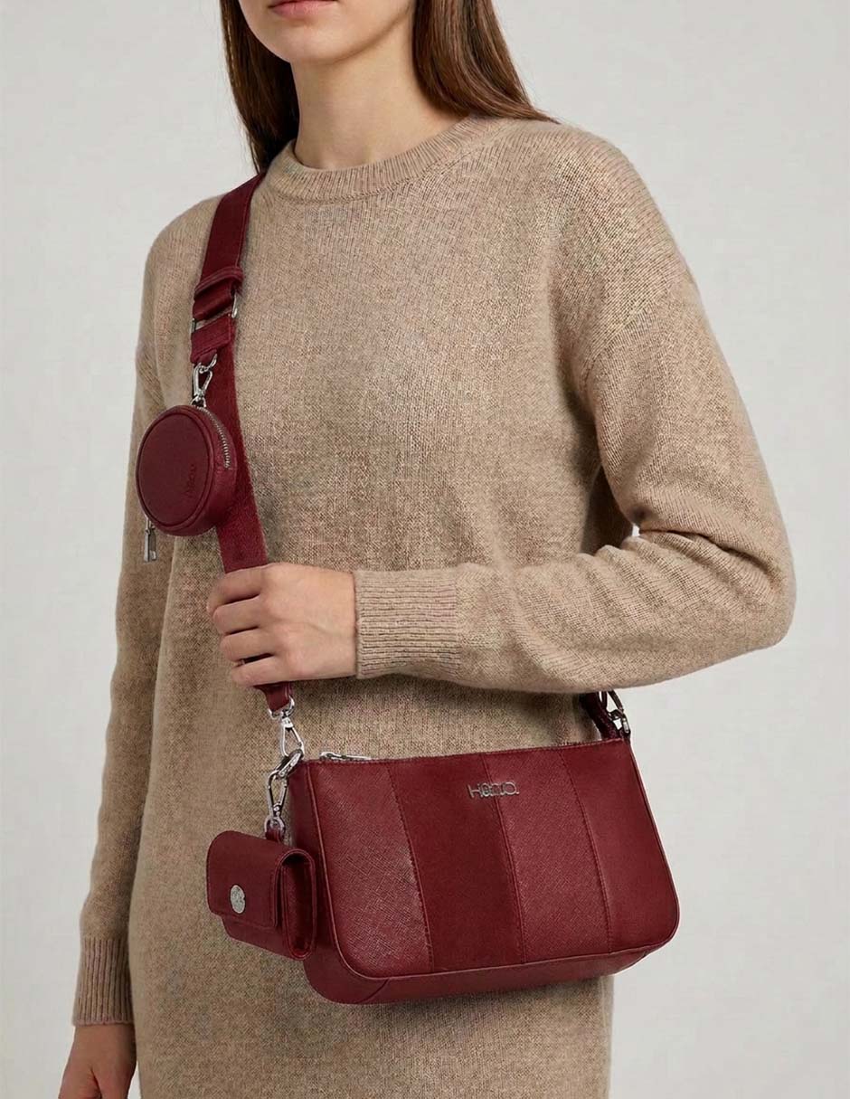 Bolsa crossbody h&co para mujer