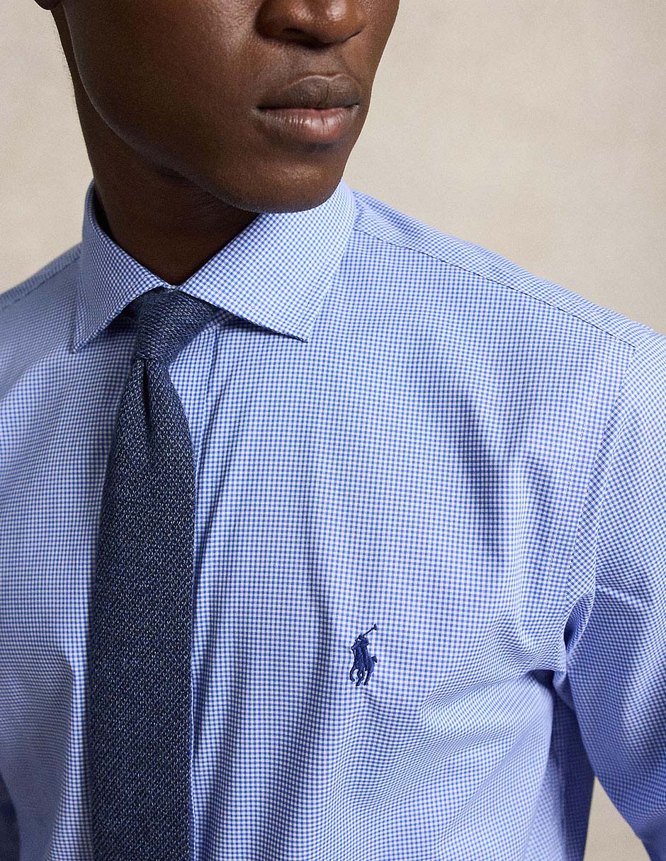 Camisa casual de algodón manga larga para hombre 4