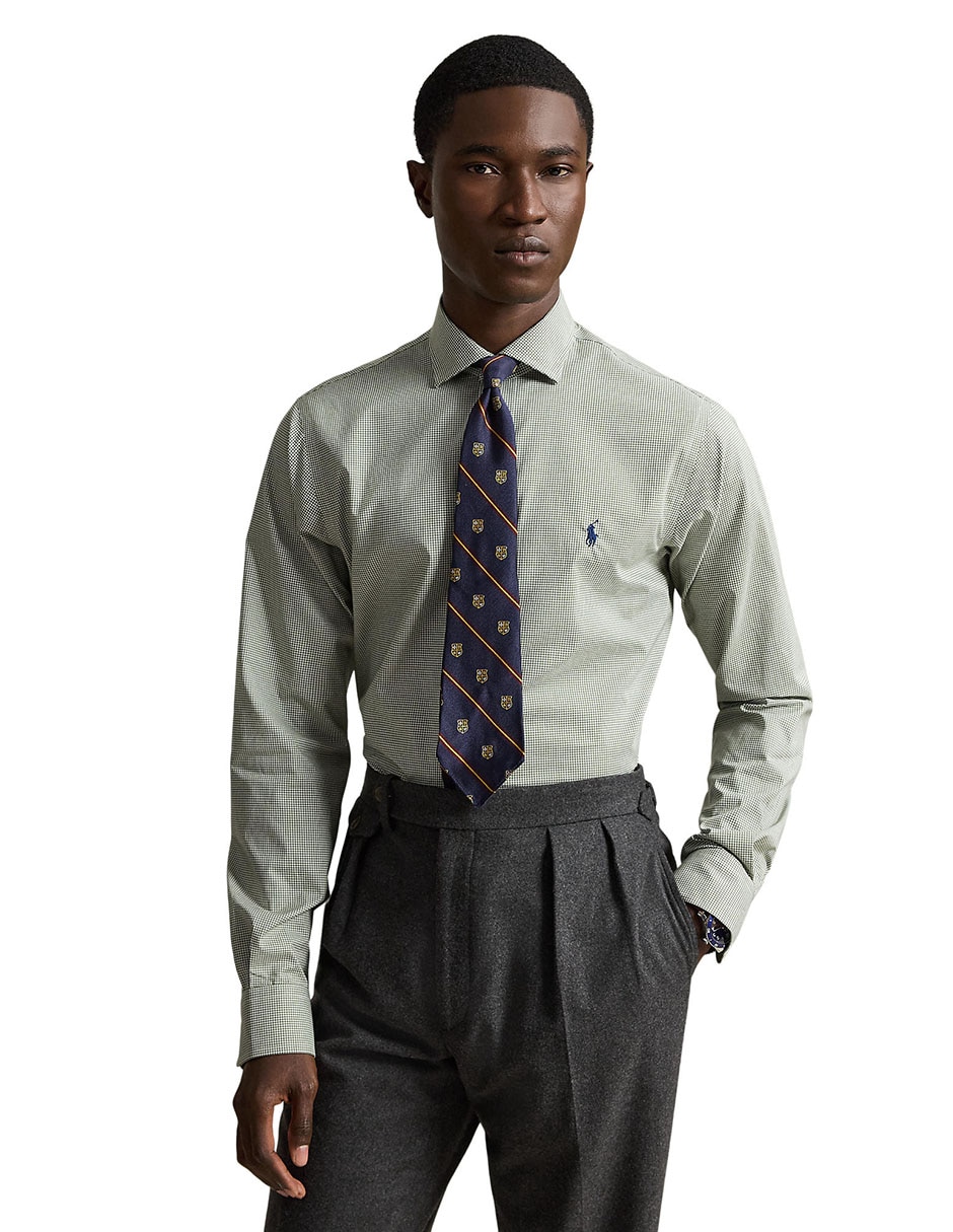 Camisa de algodón manga larga para hombre 2