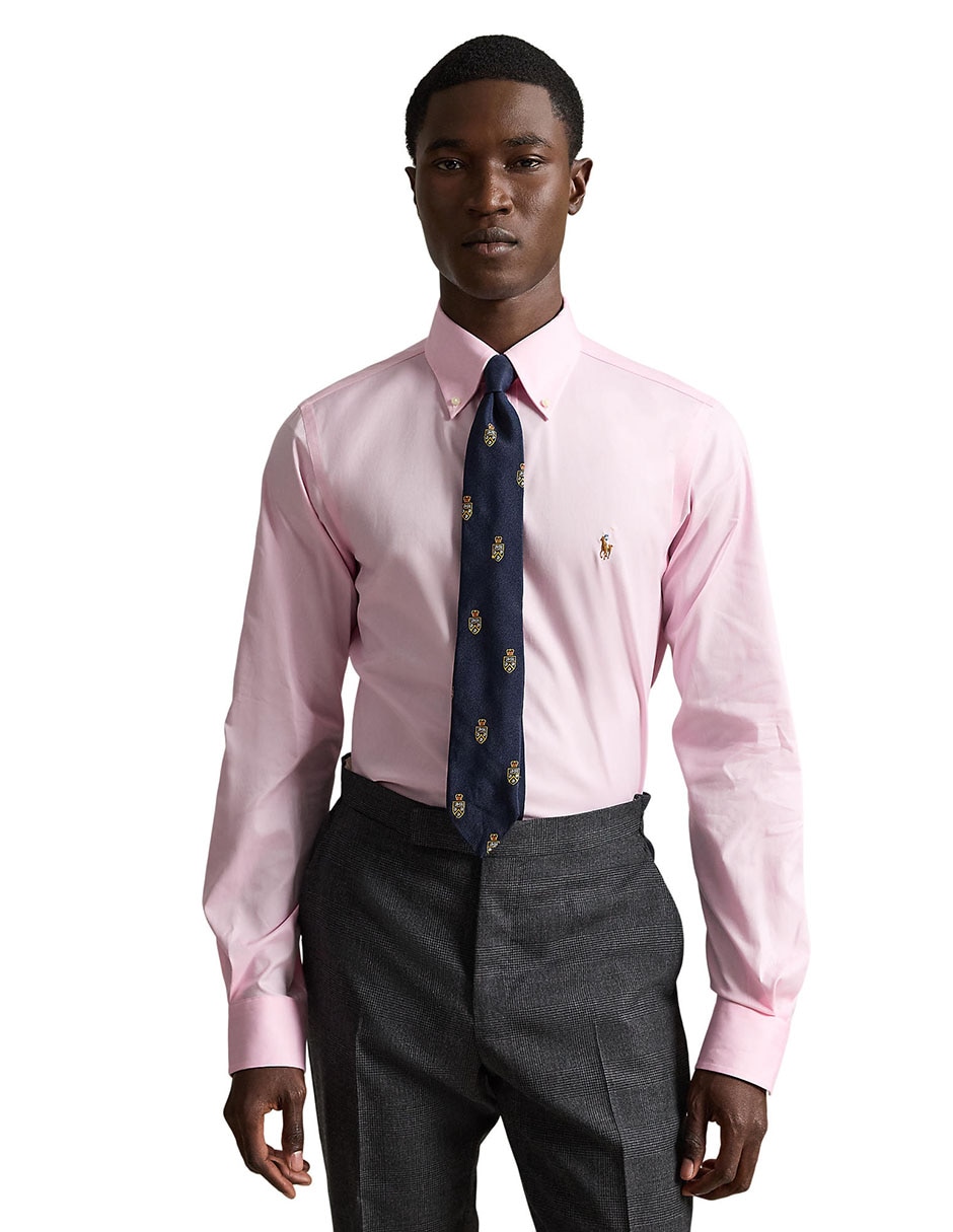 Camisa de algodón manga larga para hombre 2