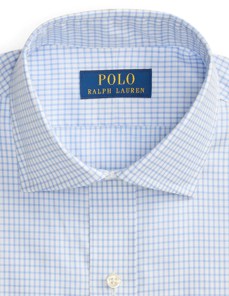 Camisa business casual de algodón manga larga para hombre 3