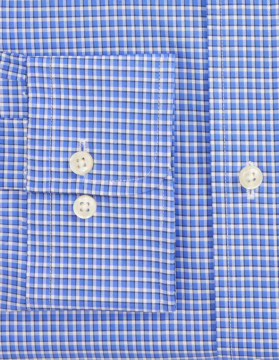 Camisa de algodón manga larga para hombre 6