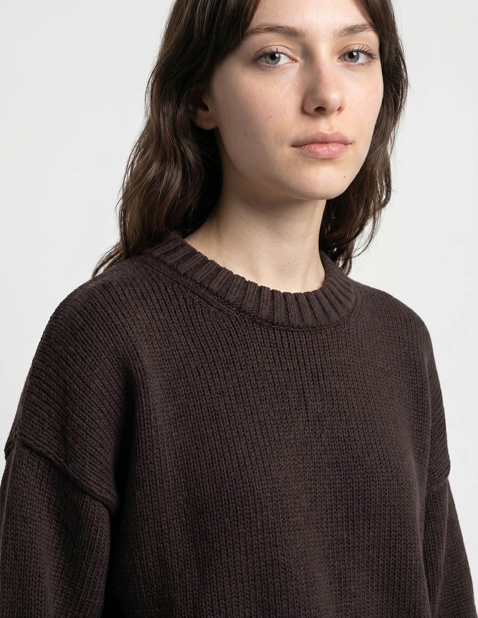 Suéter cuello redondo para mujer 3