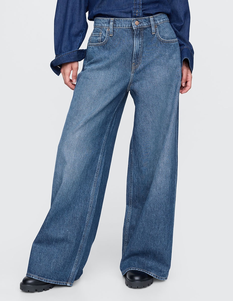 Jeans relaxed wide leg para mujer Jeans relaxed wide leg para mujer