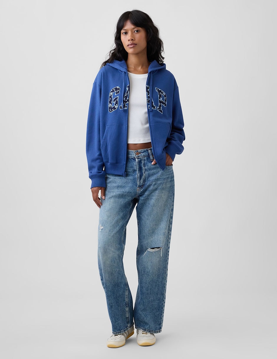 Sudadera con capucha y bolsas para mujer 3