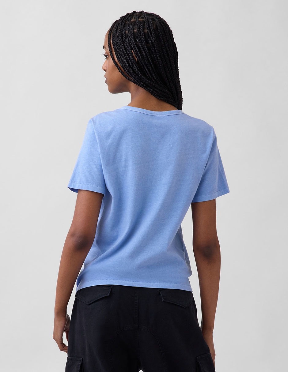 Playera manga corta para mujer 4