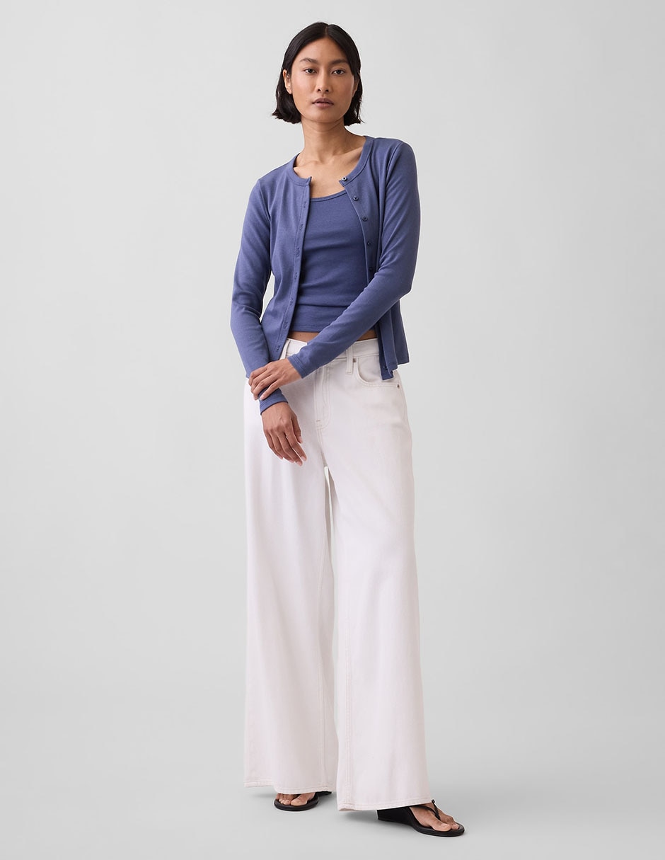 Suéter cuello redondo para mujer 2