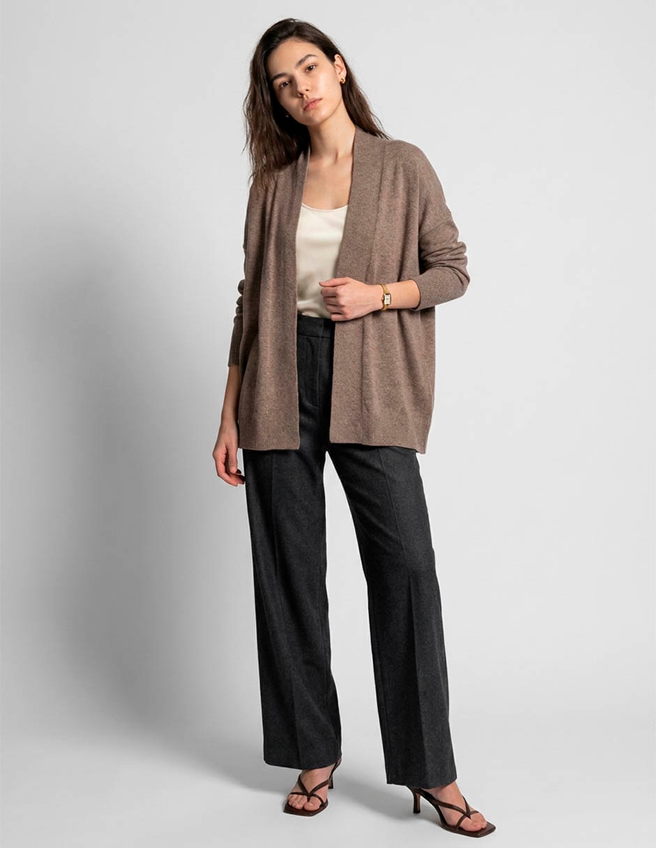 Suéter cuello abierto para mujer