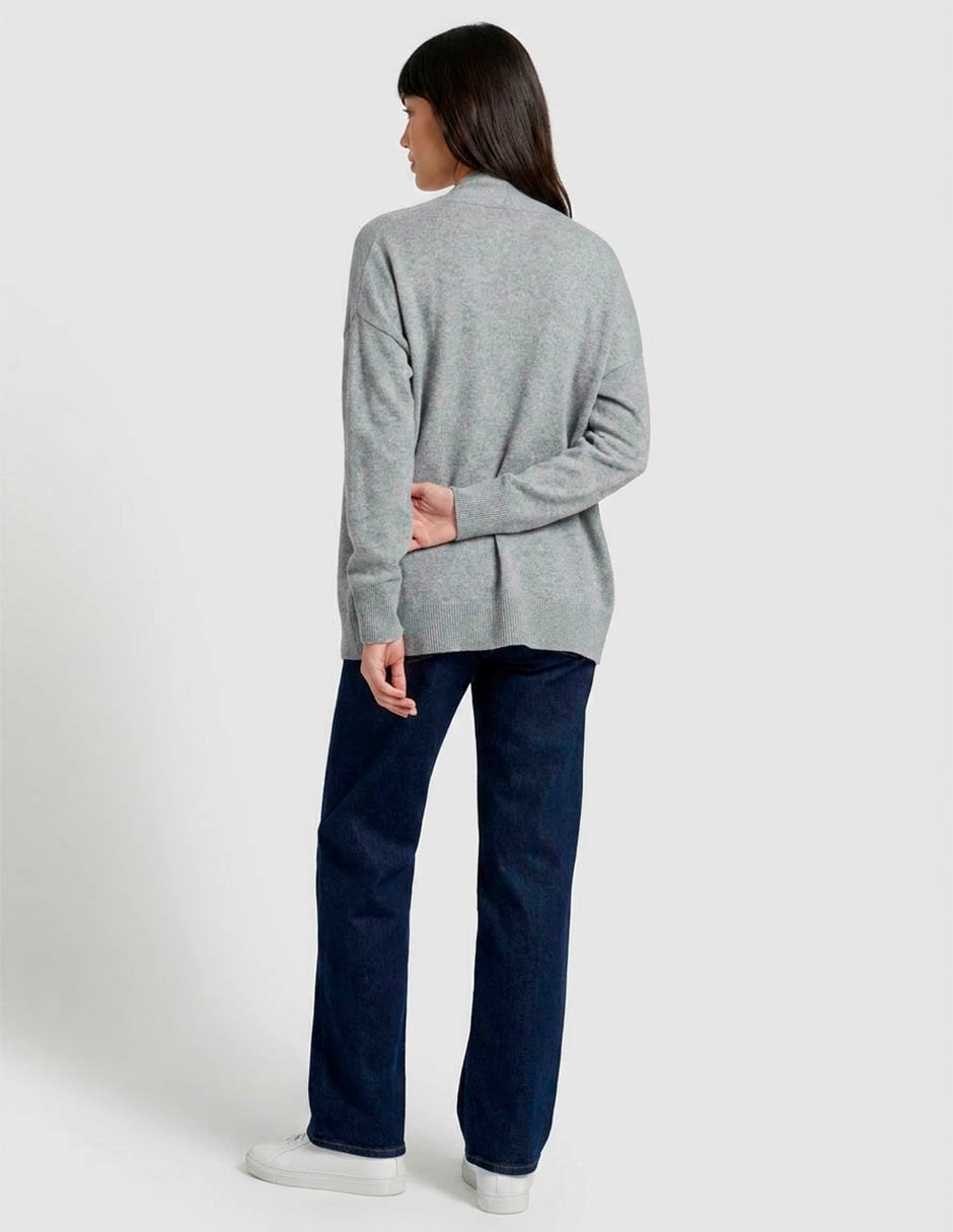 Suéter cuello abierto para mujer
