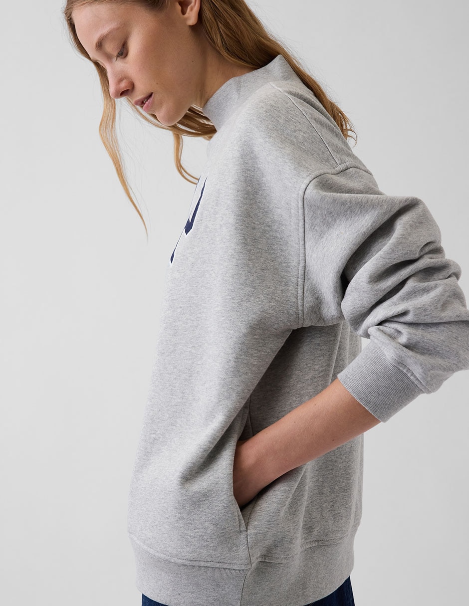 Sudadera con bolsillos para mujer 4