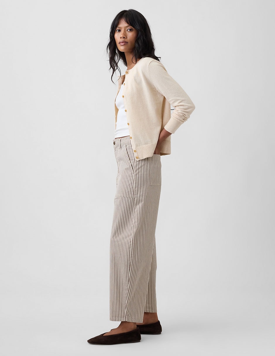 Pantalón barrel para mujer