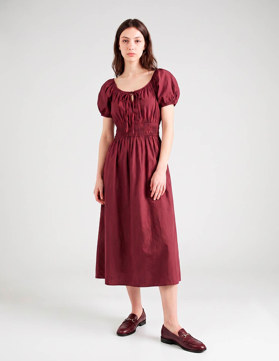 Vestido midi casual para mujer