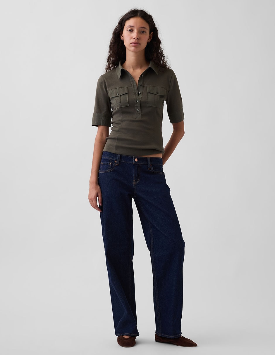 Blusa manga corta para mujer 2