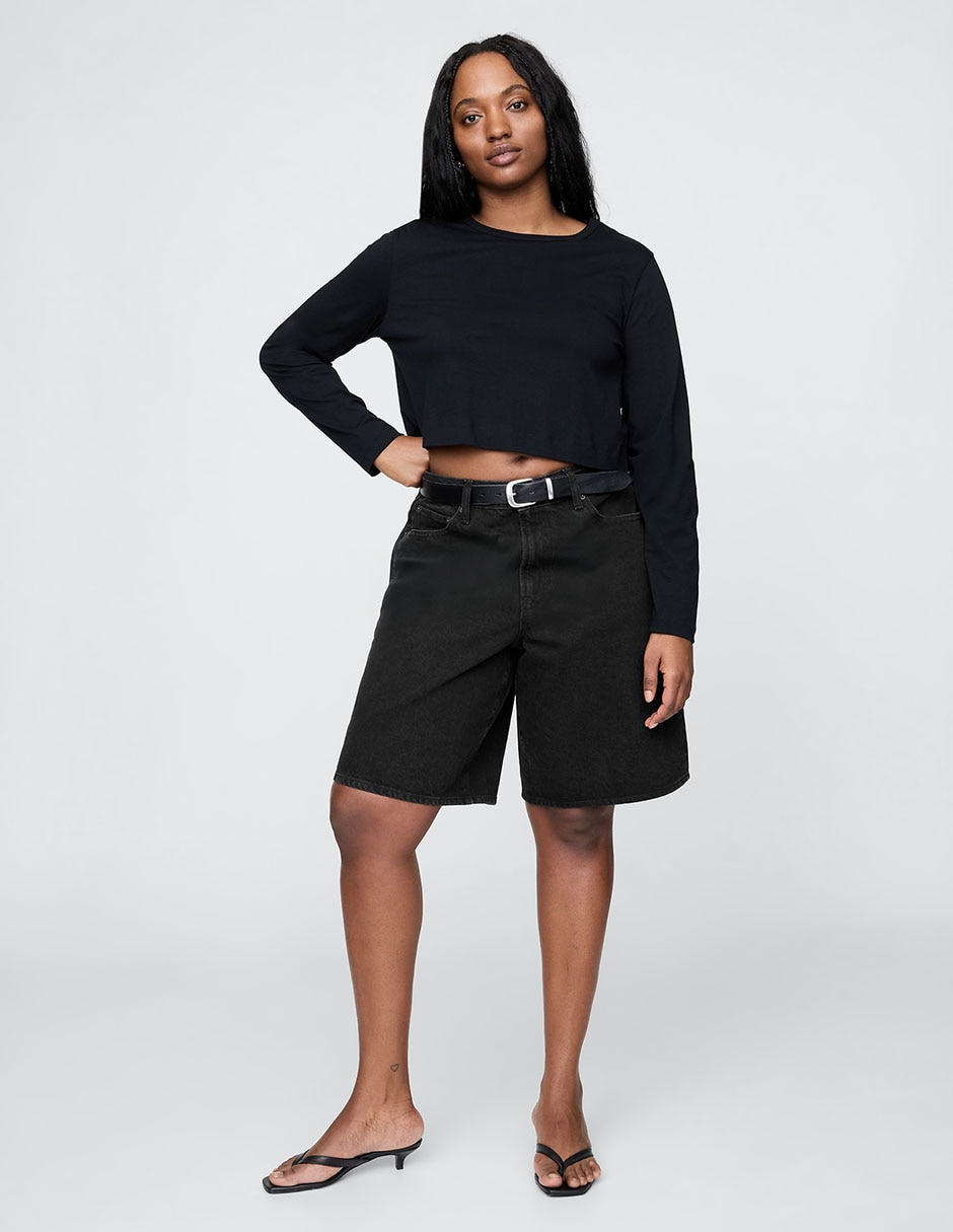 Short de mezclilla para mujer