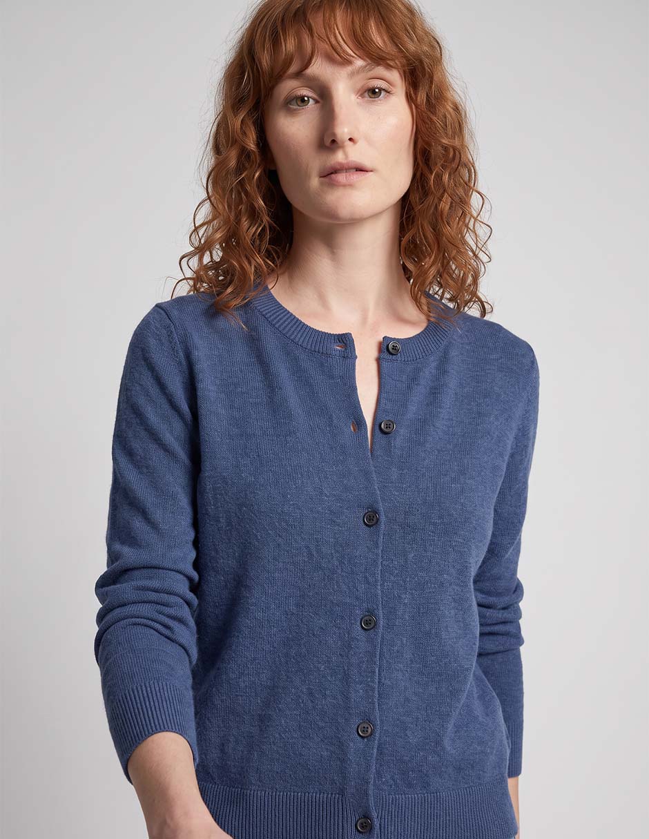 Suéter cuello redondo para mujer