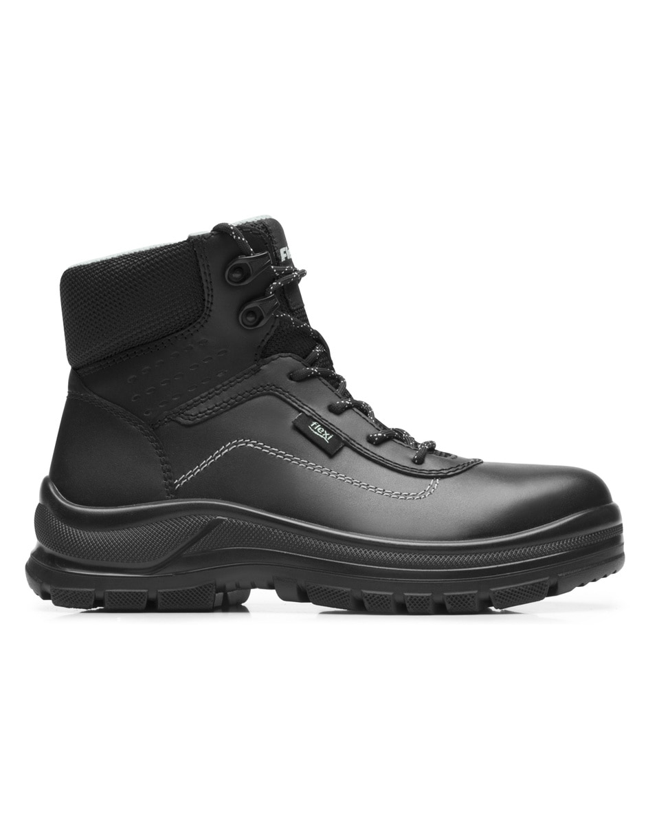 Bota arriba del tobillo de piel para mujer Bota arriba del tobillo de piel para mujer