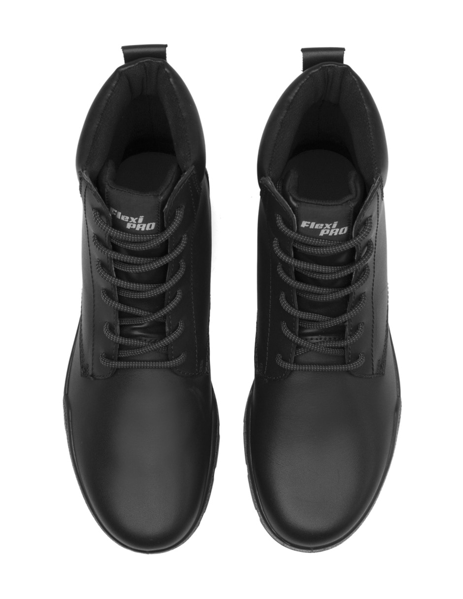 Bota industrial de piel para hombre