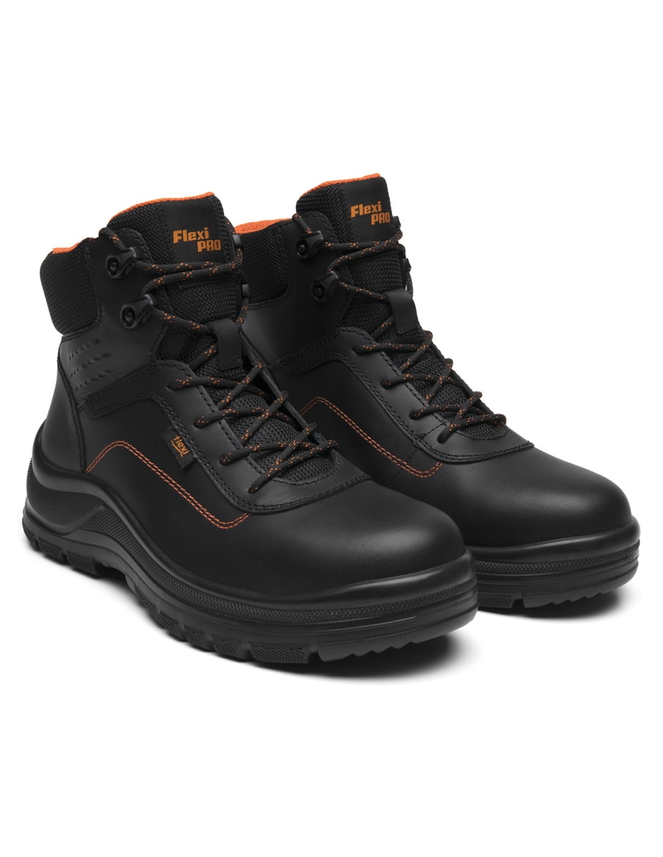 Bota industrial de piel para hombre 6