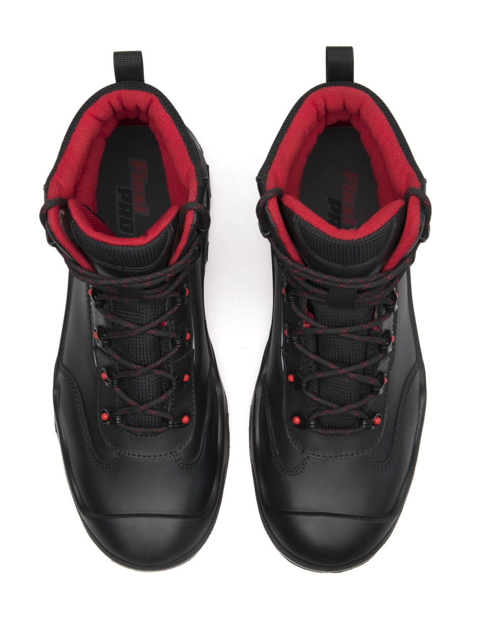 Bota Industrial de piel para hombre 4