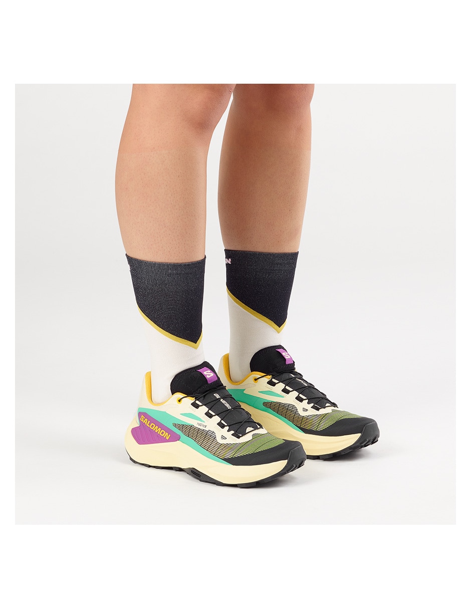 Tenis de piel running de mujer para trail running 6