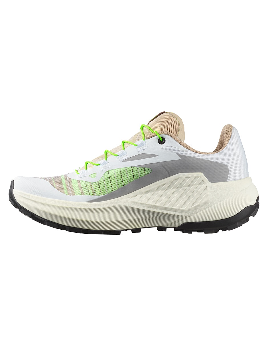 Tenis de piel salomon running de mujer para trail running