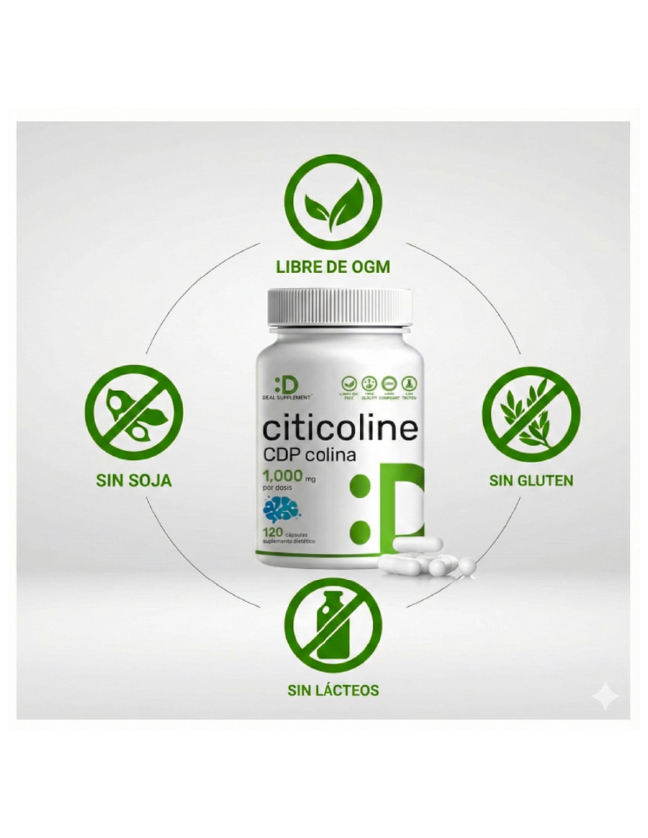 Citicolina deal suplement Deal Supplement con citicolina 120 cápsulas