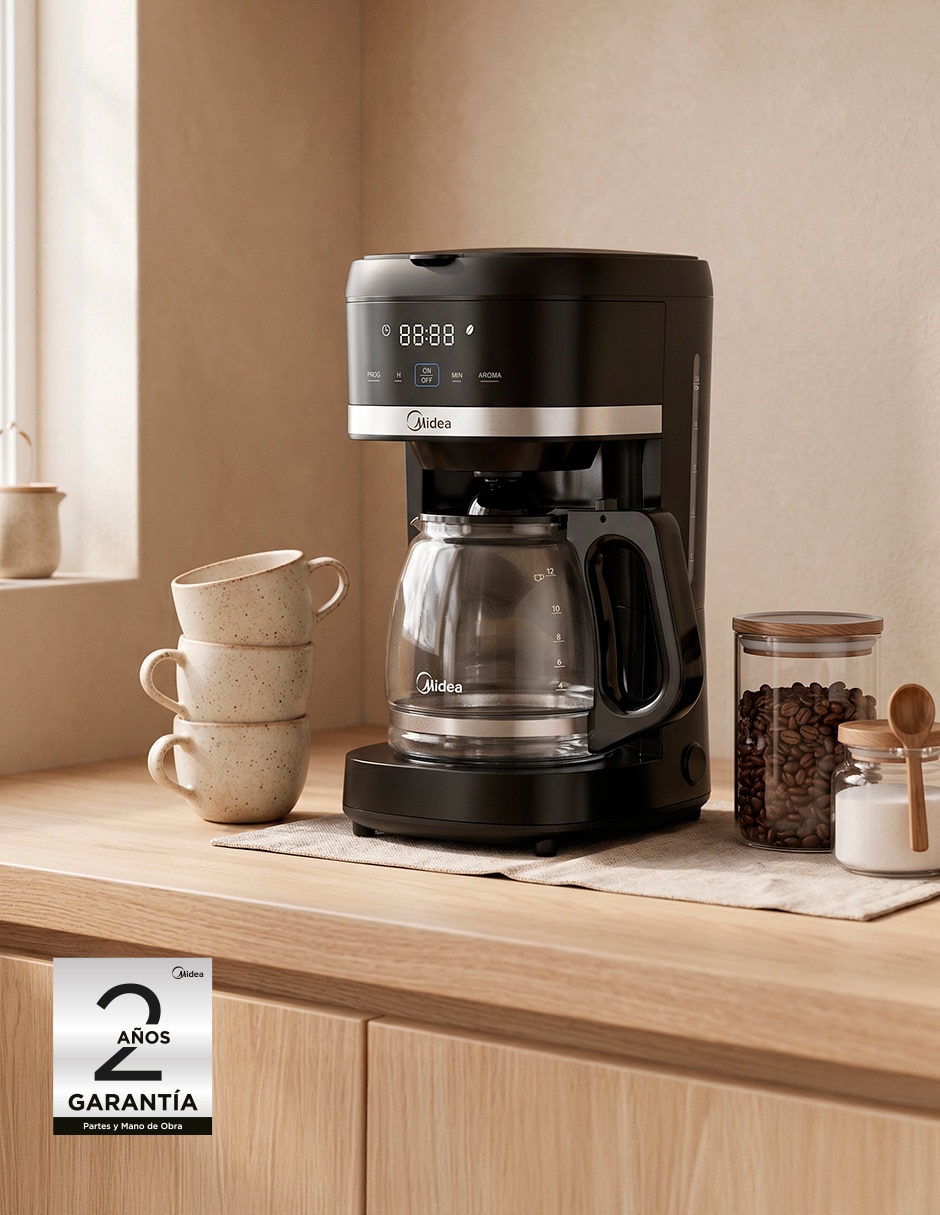 Cafetera de goteo easy brew mcd12rwck 6