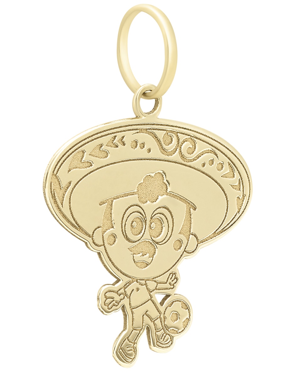 Dije de Mariachi de oro amarillo 14 K Dije de Mariachi de oro amarillo 14 K