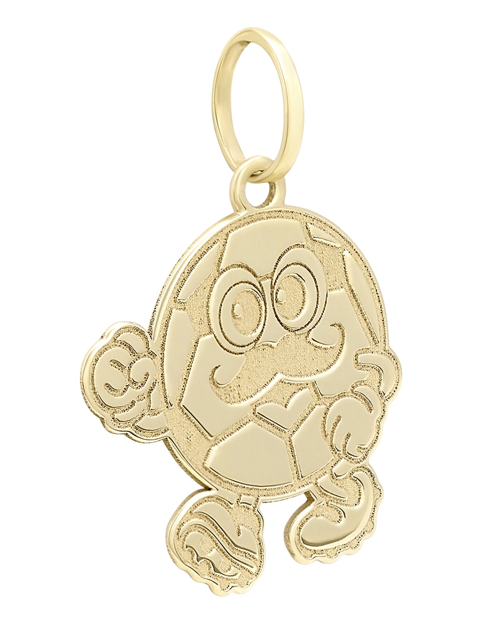 Dije de Balón Cristal Joyas de Oro amarillo 14K