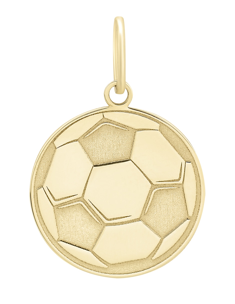 Dije de Balón de oro amarillo 14 K