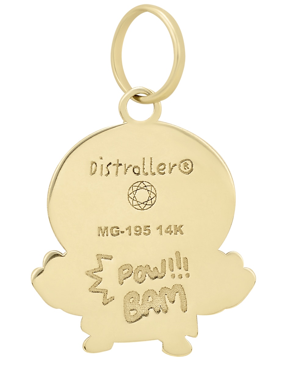 Dije de oro amarillo 14 K 4