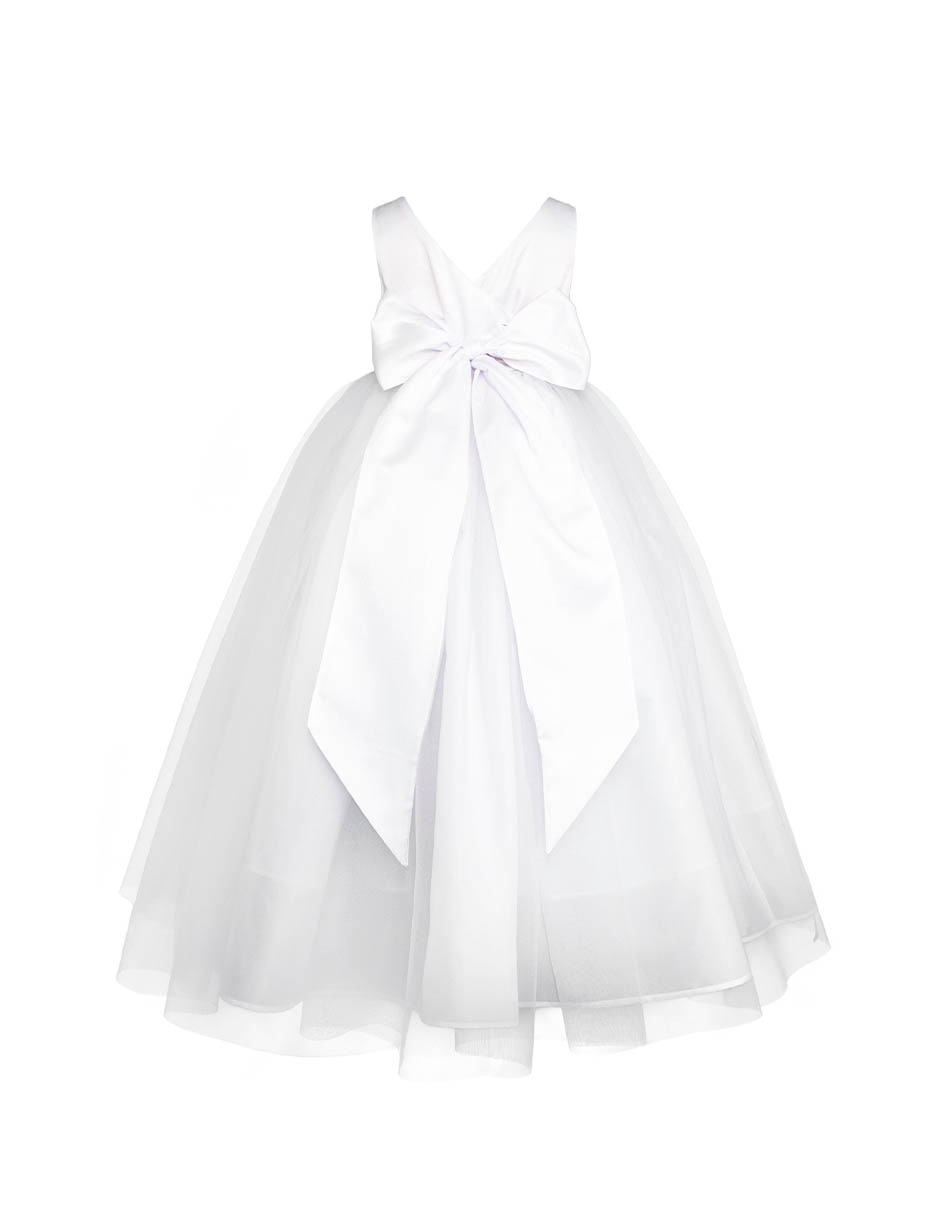 Vestido Gerat Ceremonia sin manga para niña