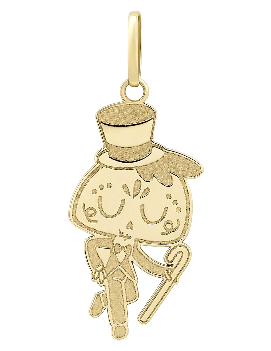 Dije de Catrín de oro amarillo 14 K
