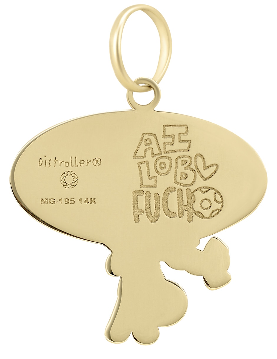 Dije de Mariachi de oro amarillo 14 K 4