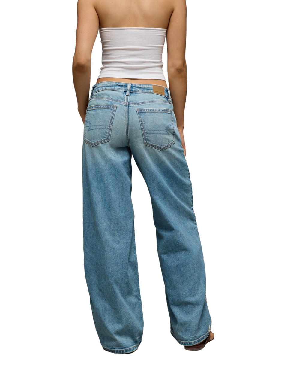 Jeans Regular Relajado Cintura AMERICAN EAGLE para mujer