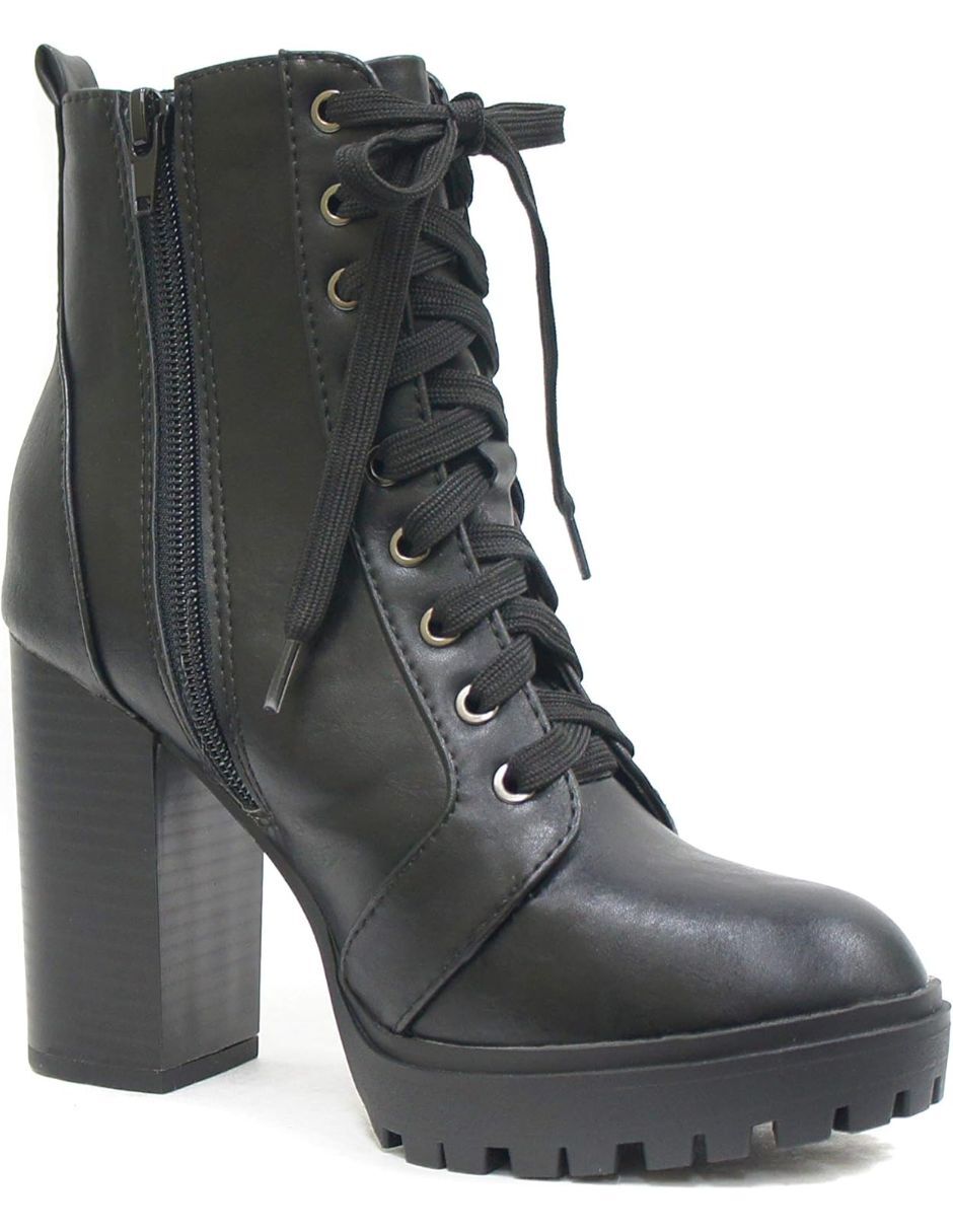 Bota al tobillo para mujer