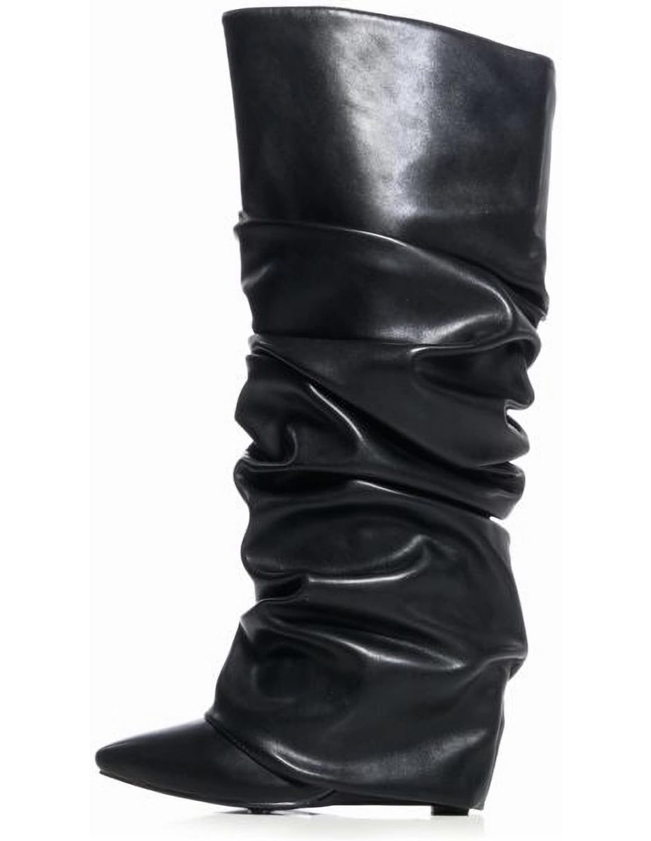 Bota abajo de la rodilla para mujer