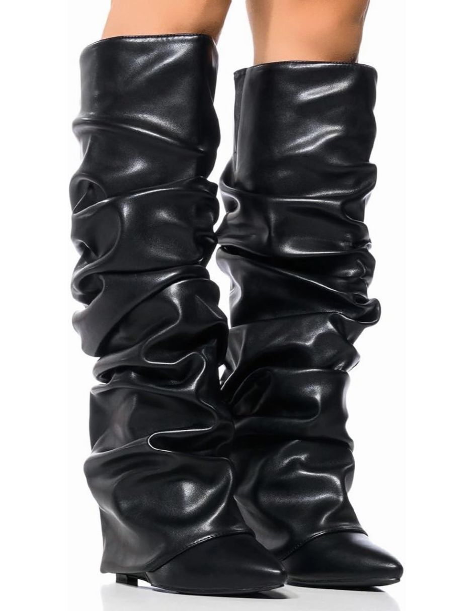 Bota abajo de la rodilla para mujer 4