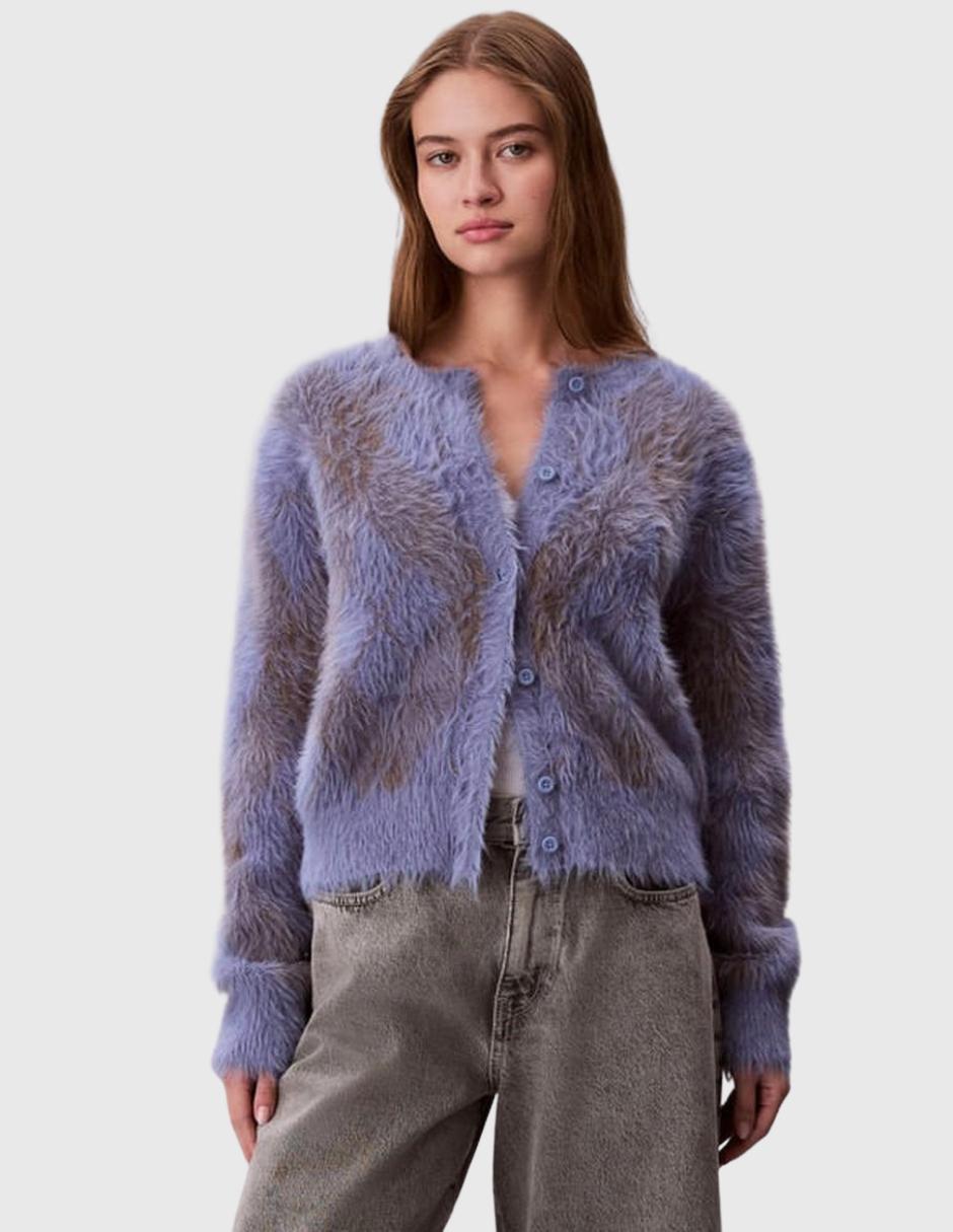 Suéter cuello redondo para mujer