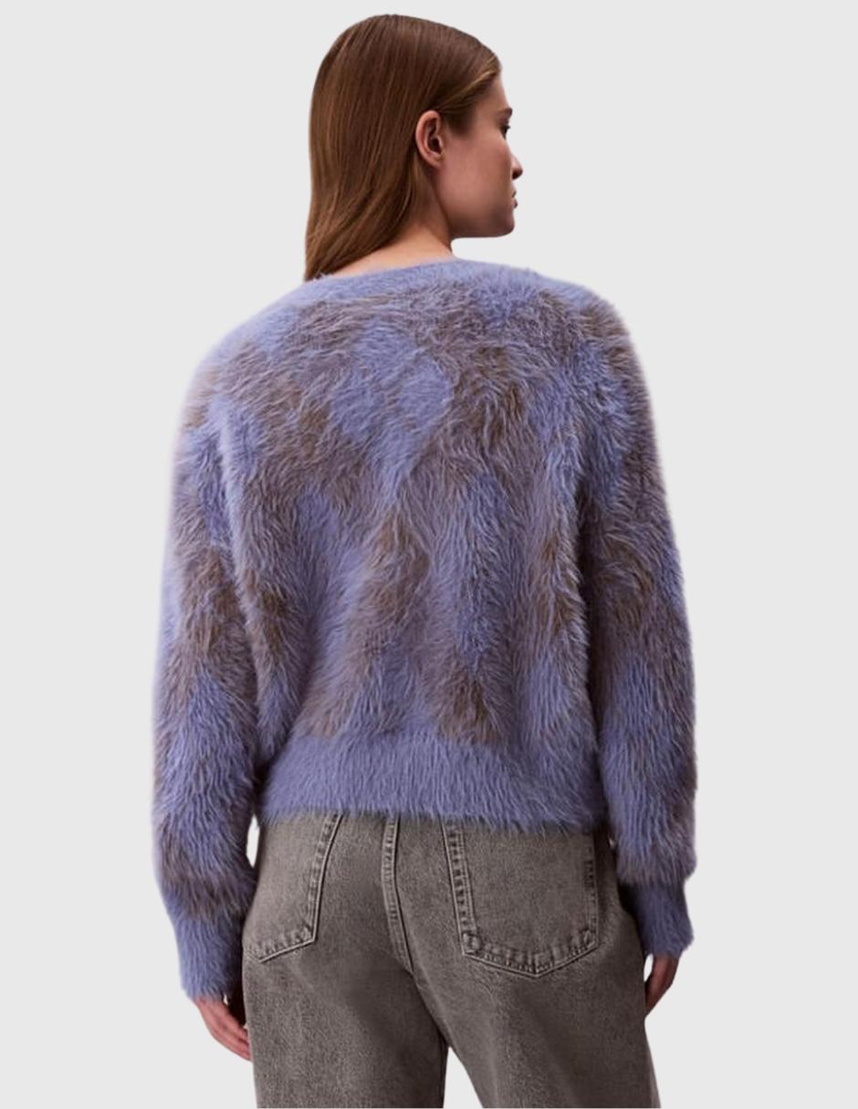 Suéter cuello redondo para mujer 2