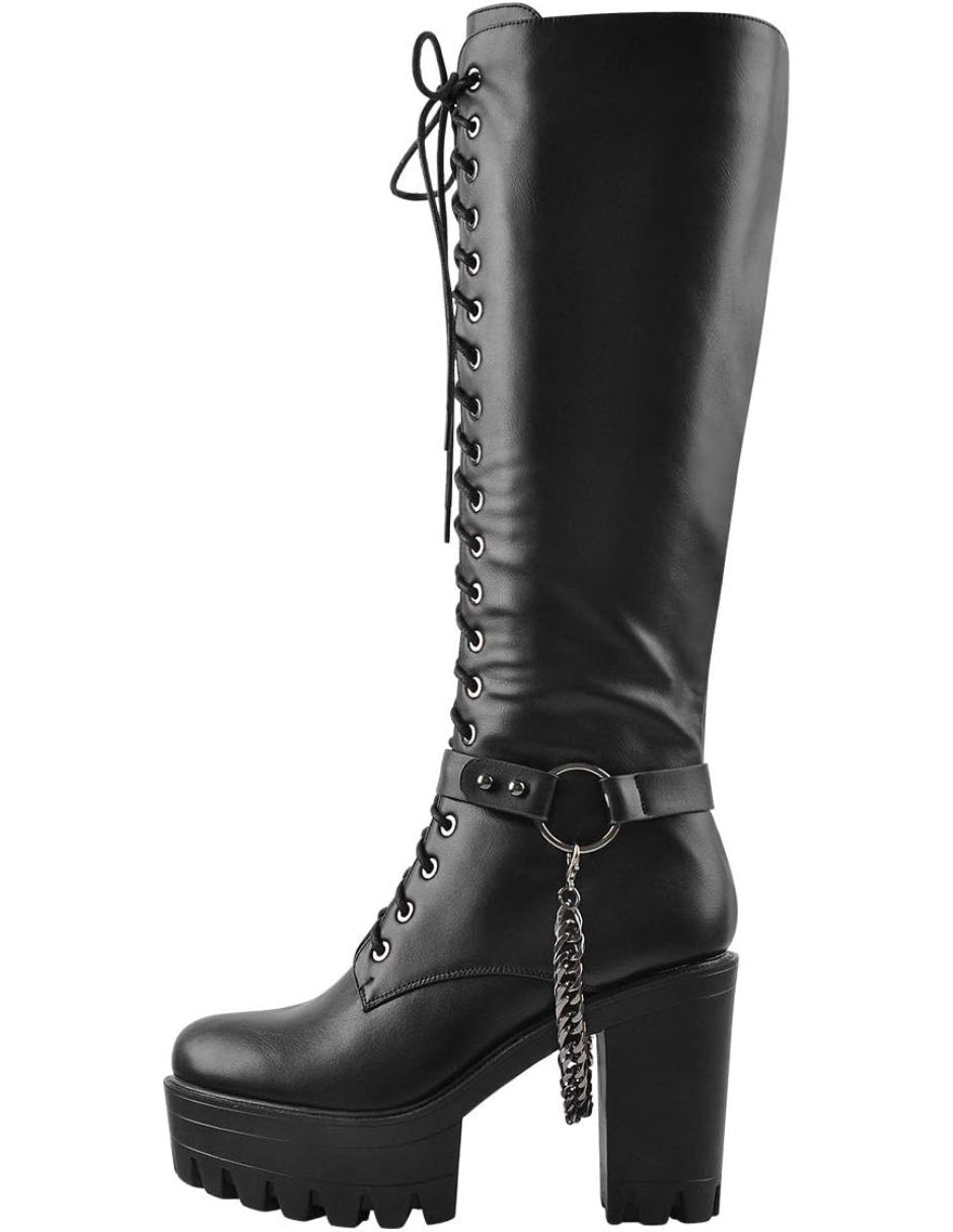 Bota abajo de la rodilla para mujer 2