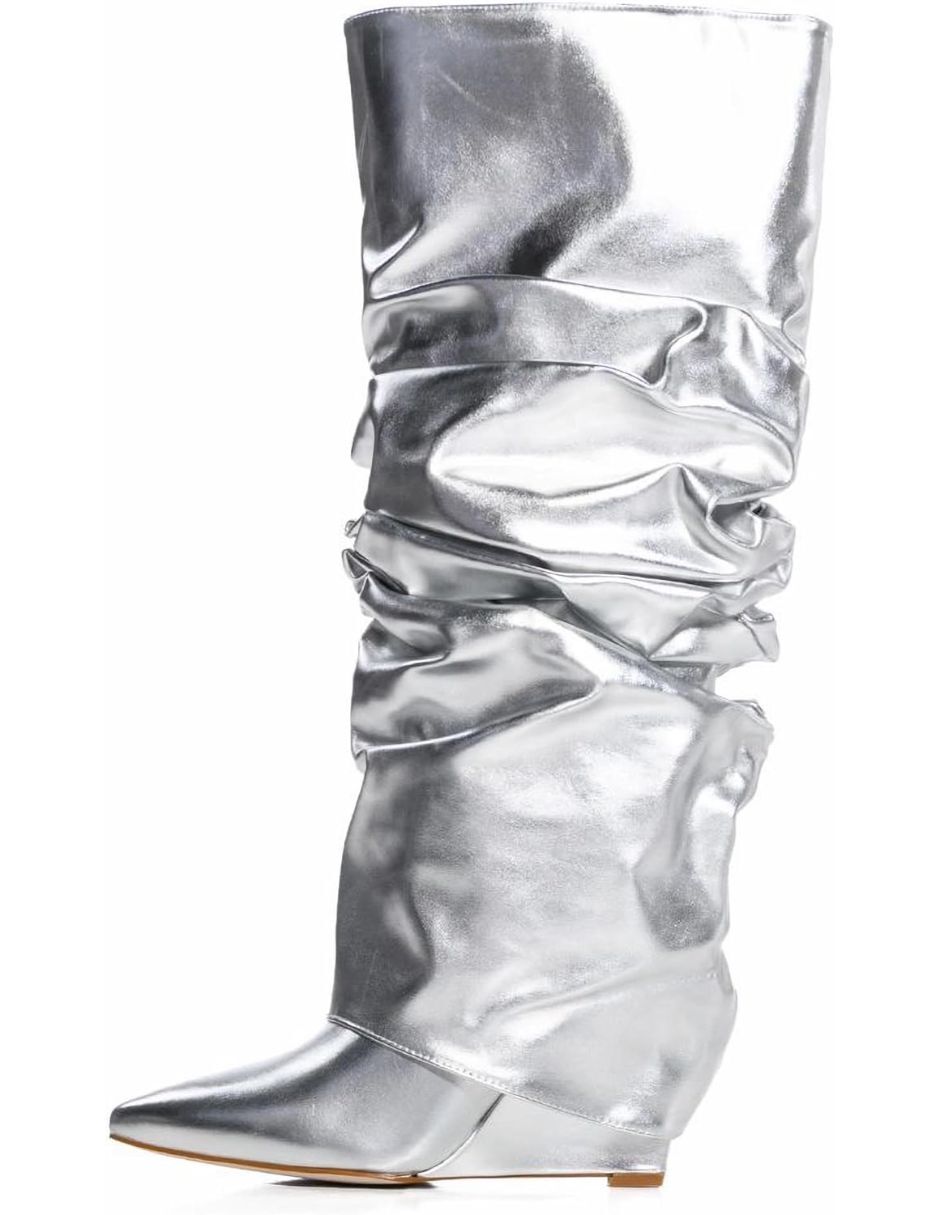 Bota abajo de la rodilla para mujer 1