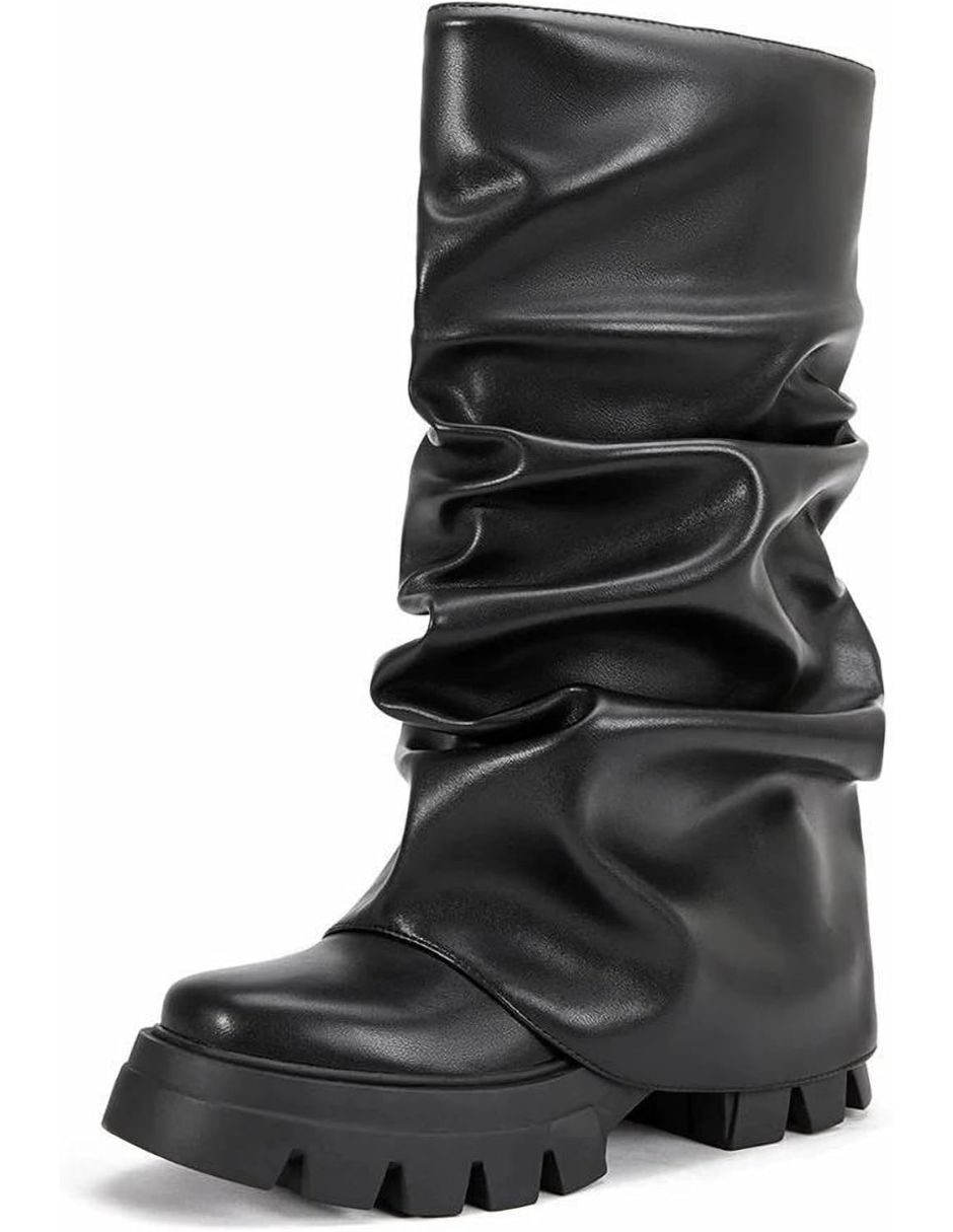 Bota abajo de la rodilla para mujer