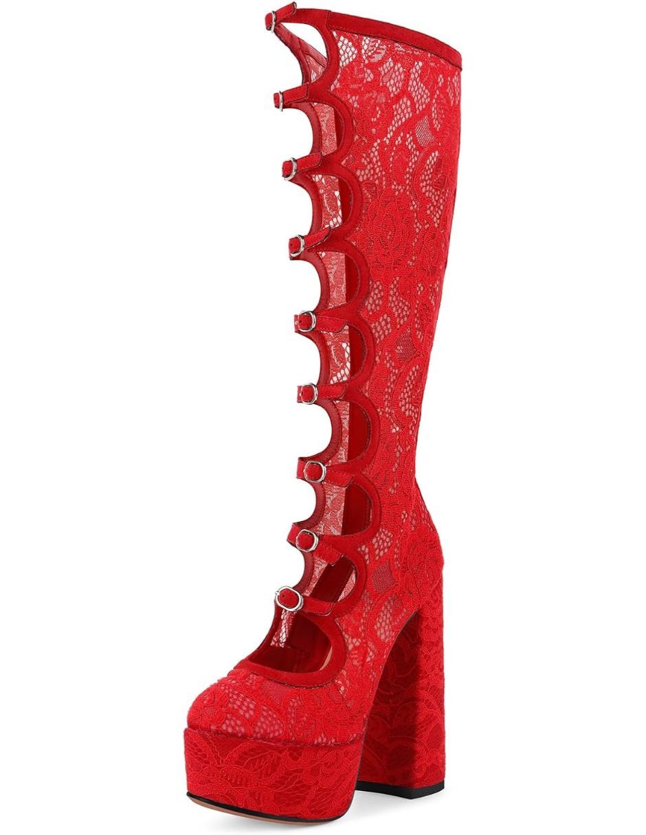 Bota abajo de la rodilla Gwin para mujer